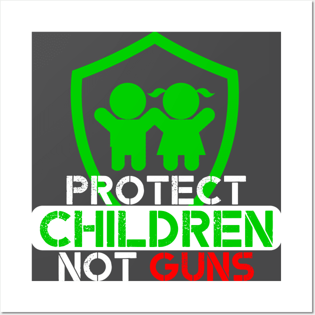 Protect our Children Shirt Wall Art by EnragedBird